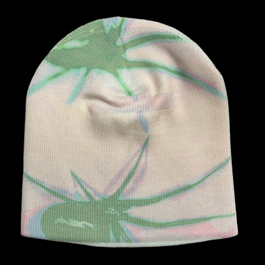 Pink Spider beanie